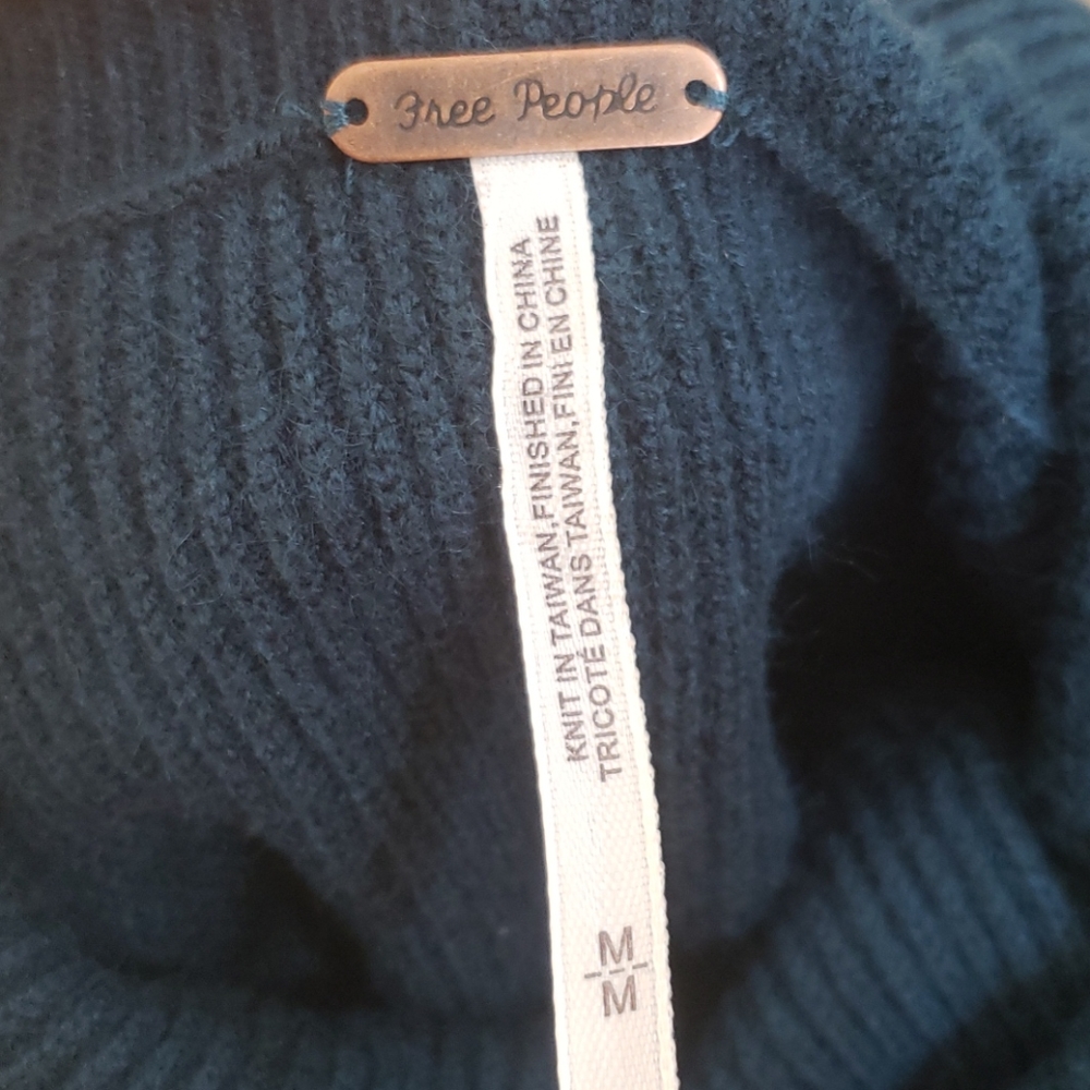 Free People Softly Structured Knit Turtleneck Top - Picture 5 of 8